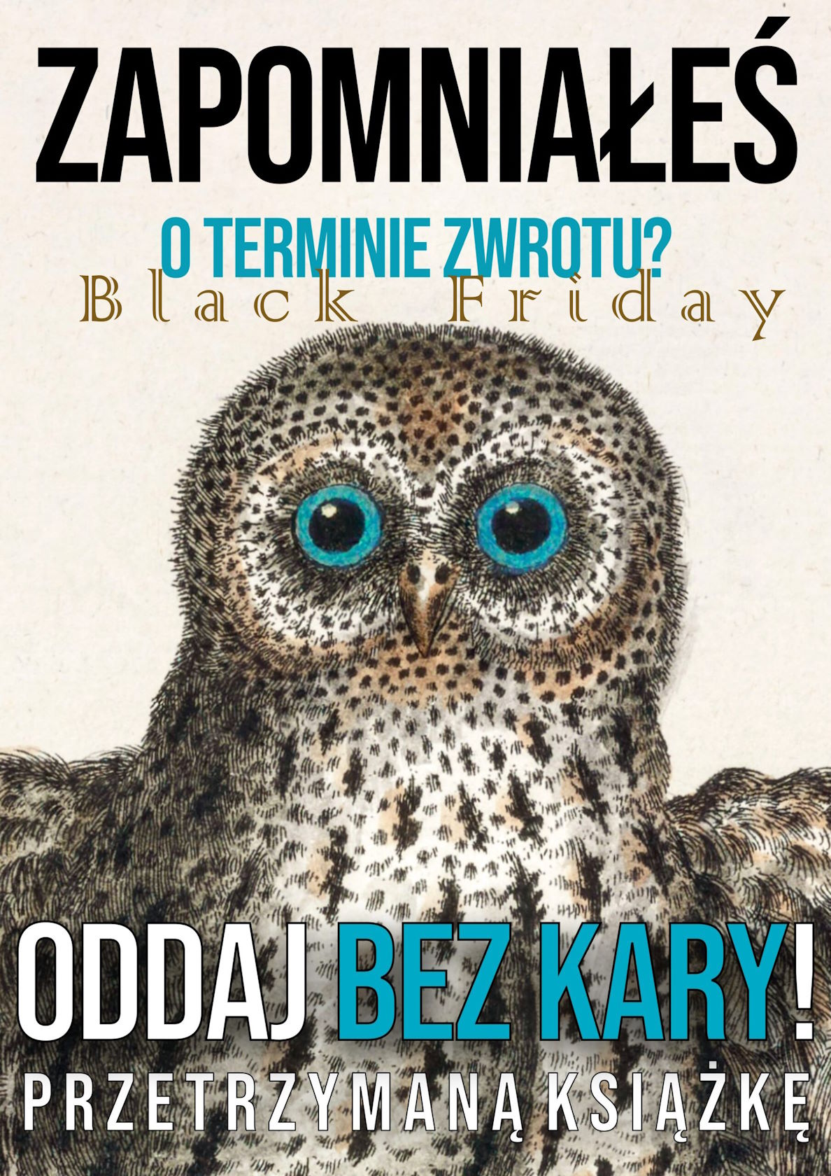 Black Friday - oddaj bez kary przetrzymaną ksiażkę