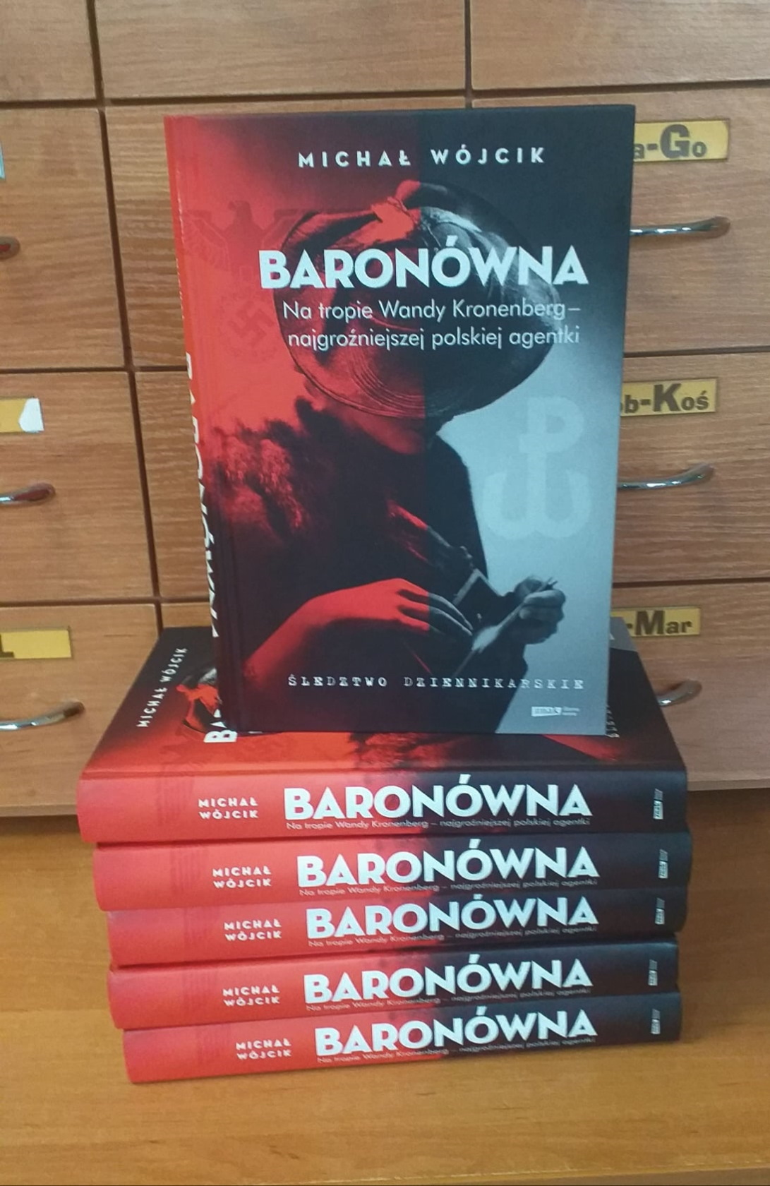 Okdładka książki "Baronówka" Michała Wójcika