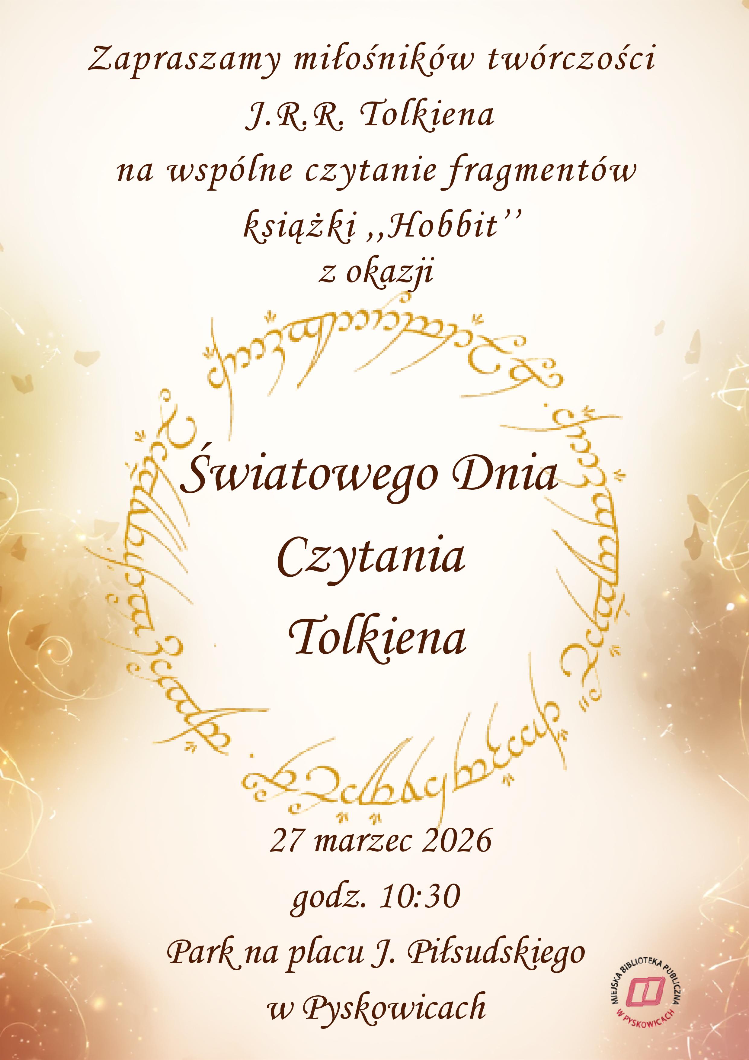 Zapraszamy 27 marca 2026 roku o&nbsp;godzinie 10:30 do: Park na placu J. Piłsudskiego w&nbsp;Pyskowicach